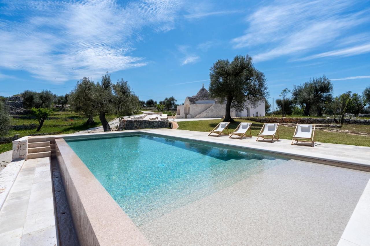 Villa Trulli Cicerali , Trulli Design Con Piscina Panoramica à Ostuni Extérieur photo