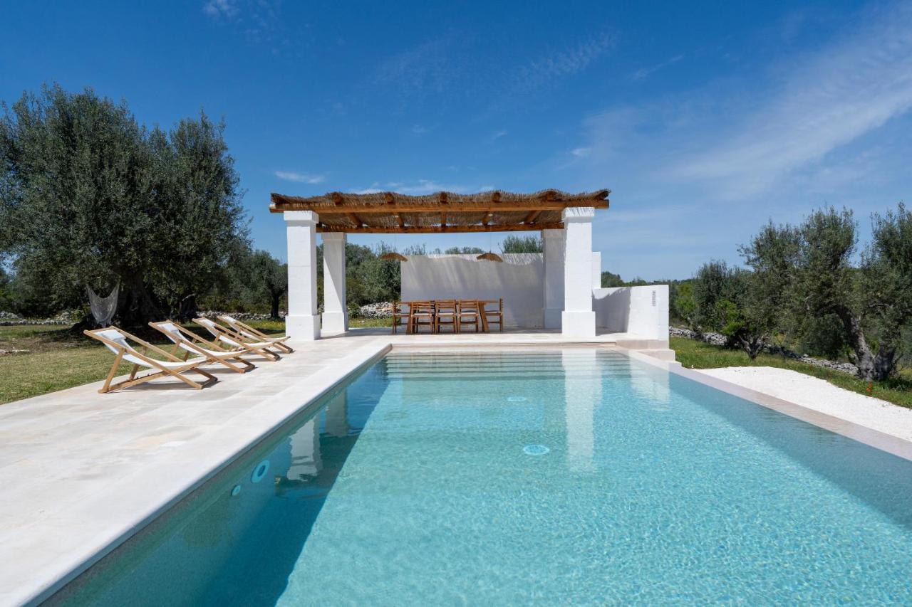 Villa Trulli Cicerali , Trulli Design Con Piscina Panoramica à Ostuni Extérieur photo