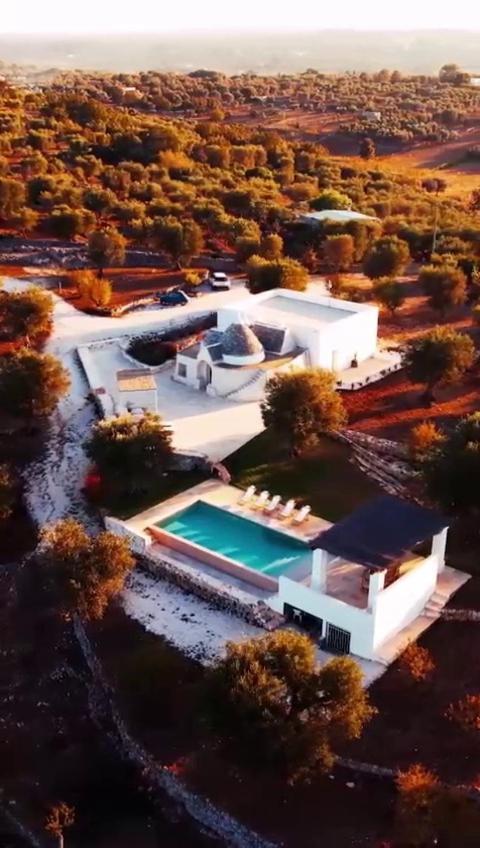 Villa Trulli Cicerali , Trulli Design Con Piscina Panoramica à Ostuni Extérieur photo
